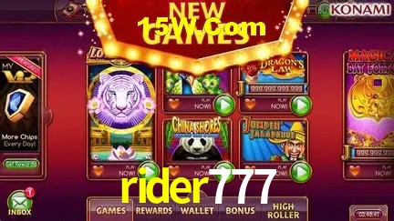 Slot Games rider777
